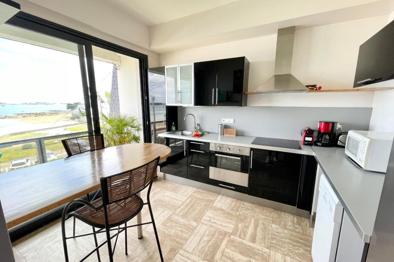 LUXURY! T3 standing 2 Vue mer exceptionnelle 180 Larmor-Plage Extérieur photo