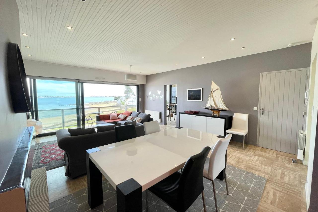 LUXURY! T3 standing 2 Vue mer exceptionnelle 180 Larmor-Plage Extérieur photo
