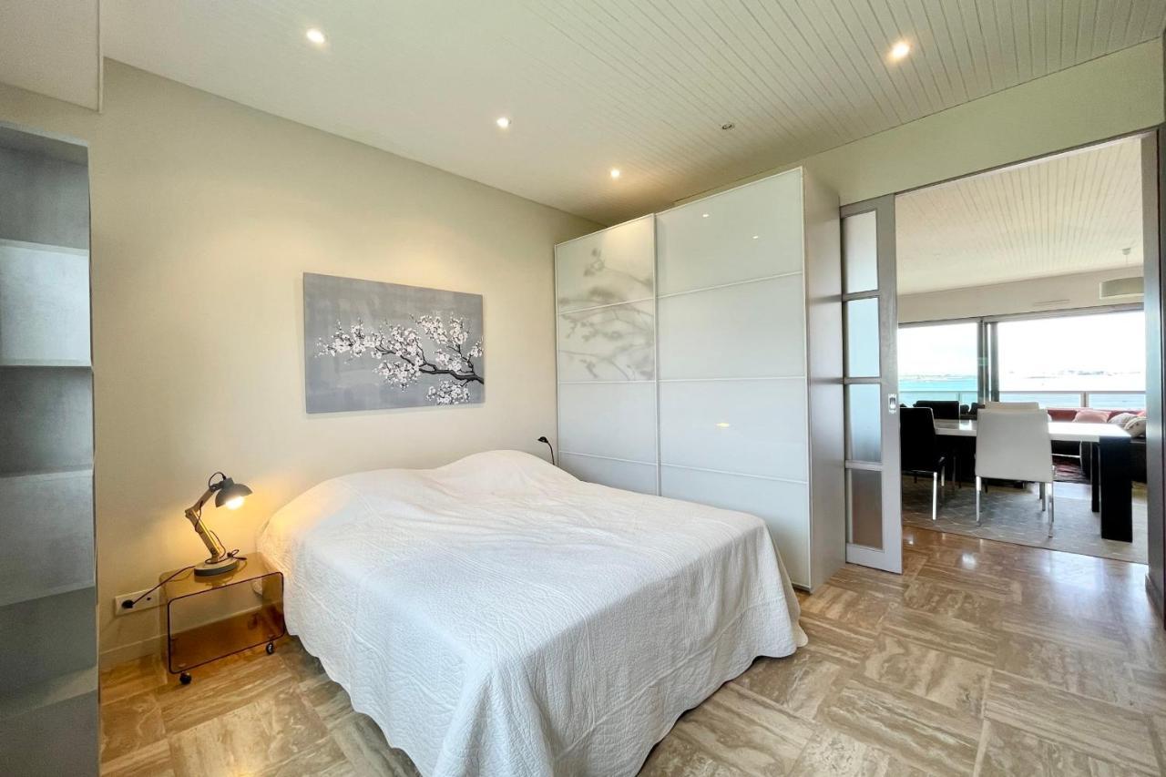 LUXURY! T3 standing 2 Vue mer exceptionnelle 180 Larmor-Plage Extérieur photo